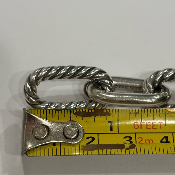 David Yurman DIY Madison Large Bracelet with 18k Gold - Picture 5 of 7